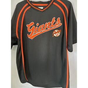 San Francisco Giants MLB Genuine Merchandise Jersey Men’s XL Black Orange